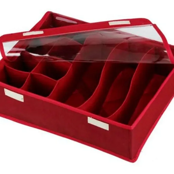 Caja organizadora de tela para ropa interior
