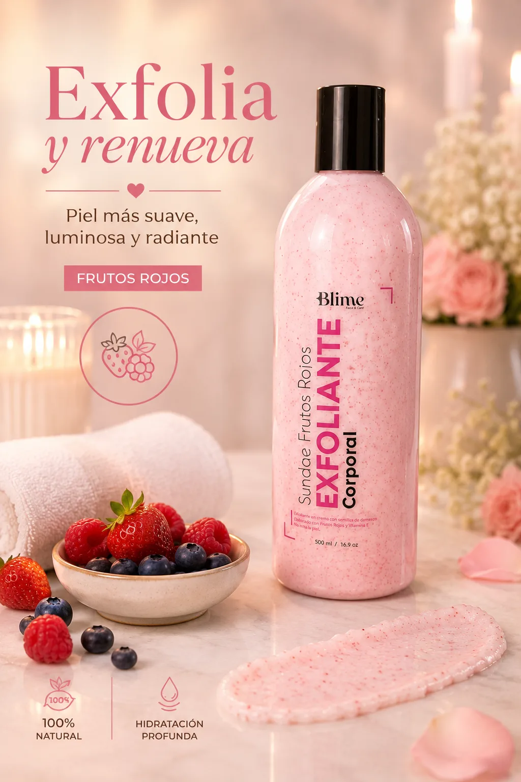 Combo spa corporal: exfoliante 500 ml + mantequilla de karité