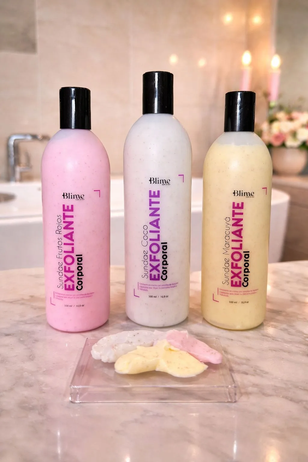 Combo spa corporal: exfoliante 500 ml + mantequilla de karité
