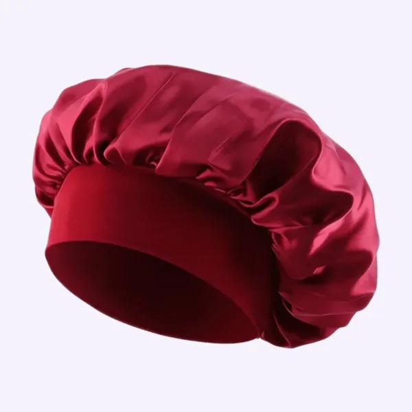 Gorro de satín para dormir anti-frizz