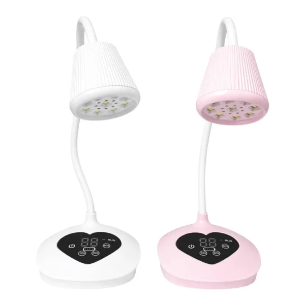Lámpara LED recargable para uñas press on