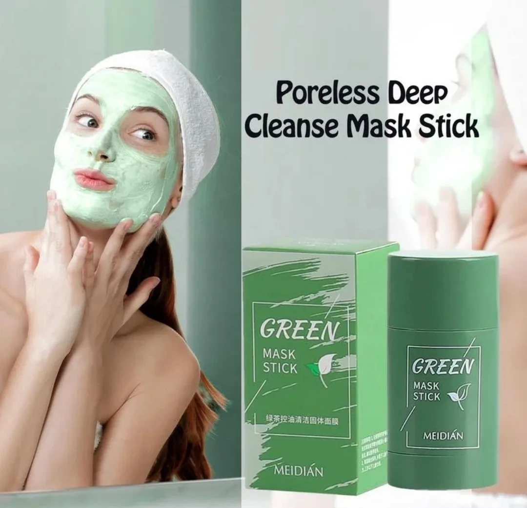 Mascarilla en barra de té verde