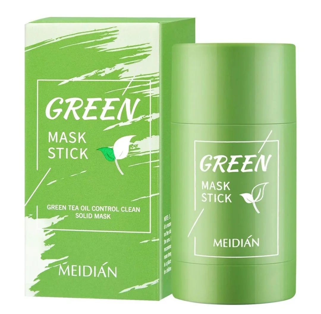 Mascarilla en barra de té verde