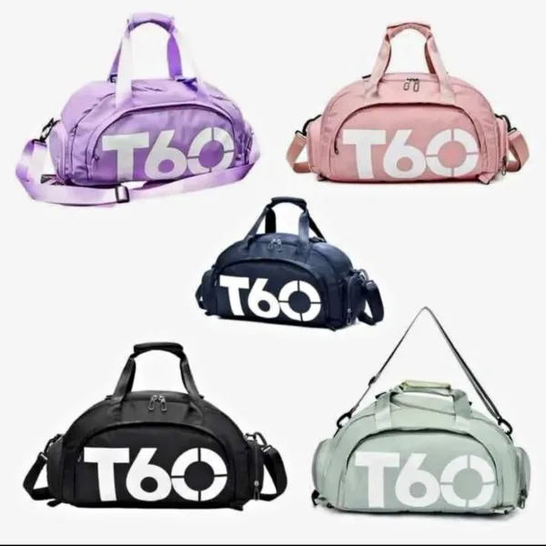 Bolso deportivo T60 con compartimento para zapatos
