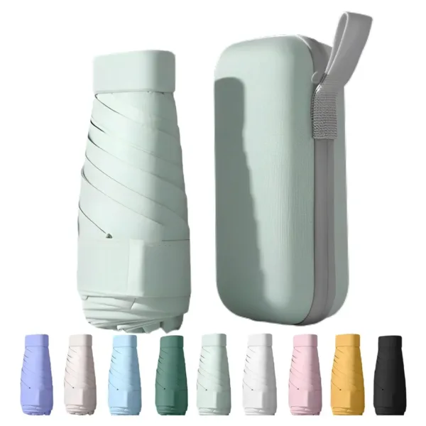 Sombrilla compacta con estuche