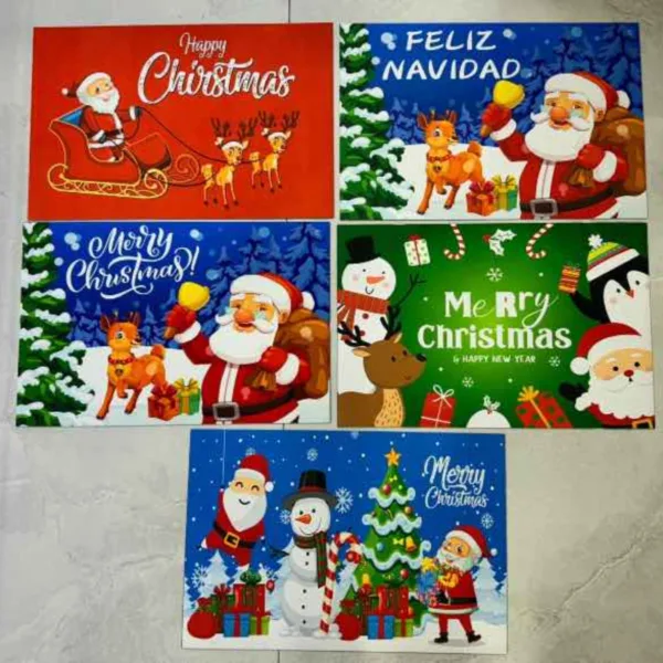 Tapete navideño 58 × 38 cm