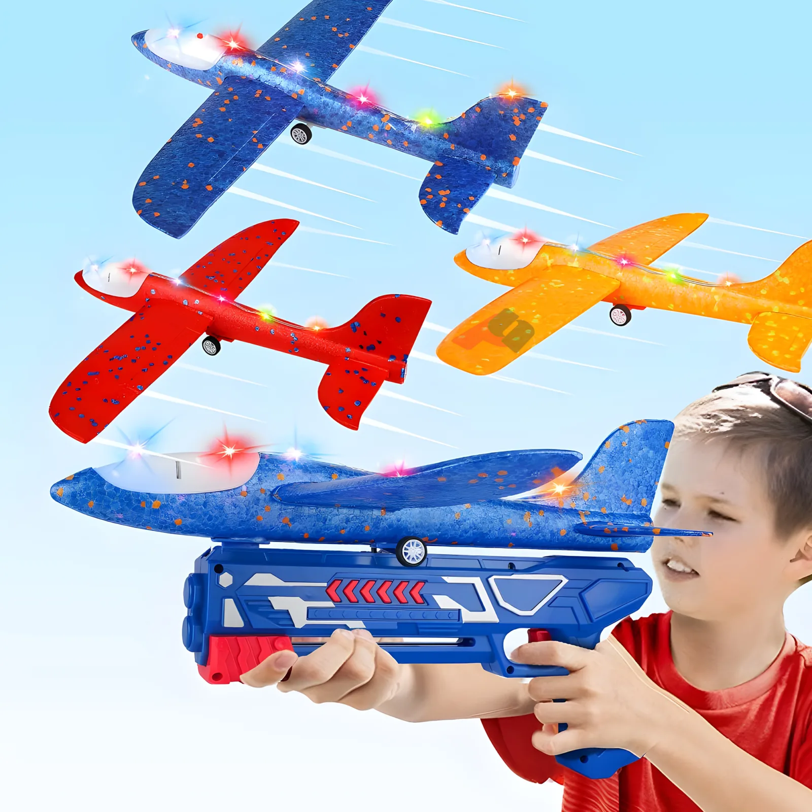 Avión lanzador de burbujas