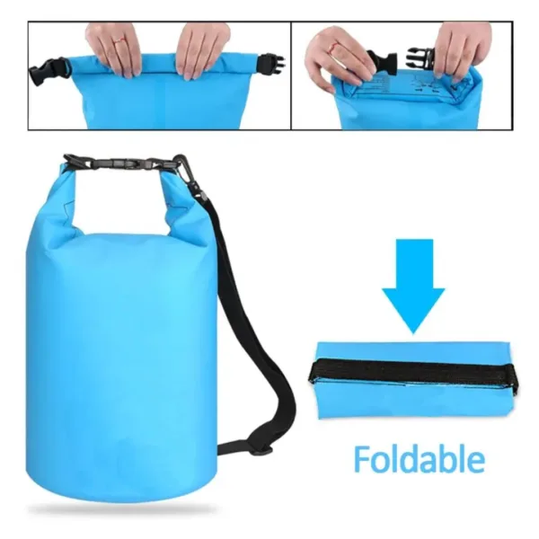 Bolsa impermeable de 5 litros con correa