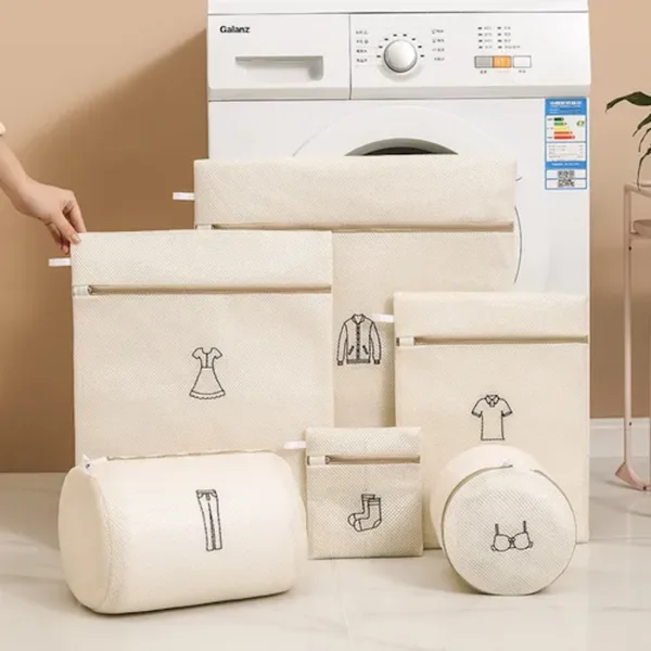 Set de 5 bolsas de lavado para lavadora