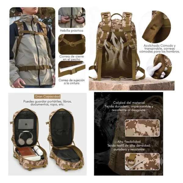 Morral táctico multifuncional