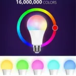Bombillo inteligente LED de colores con WiFi