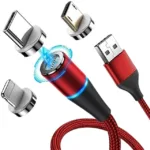 Cable magnético 3 en 1 para celular