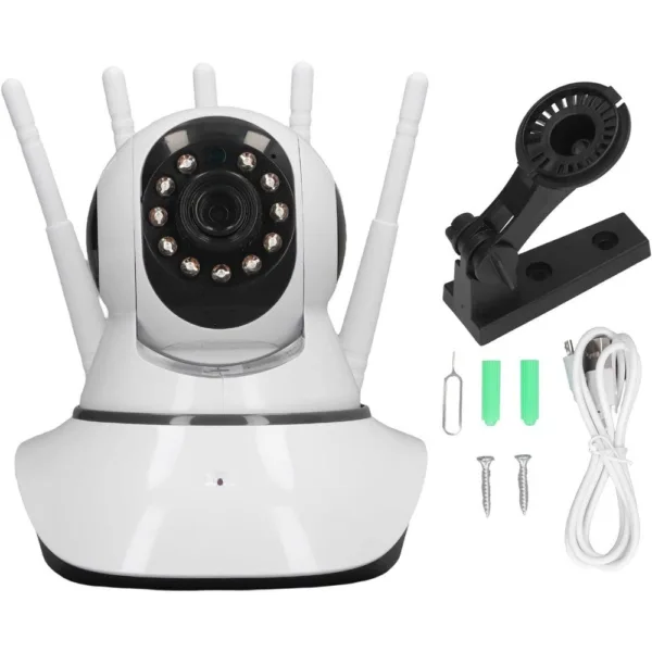 Cámara de seguridad wifi 360 con 5 antenas