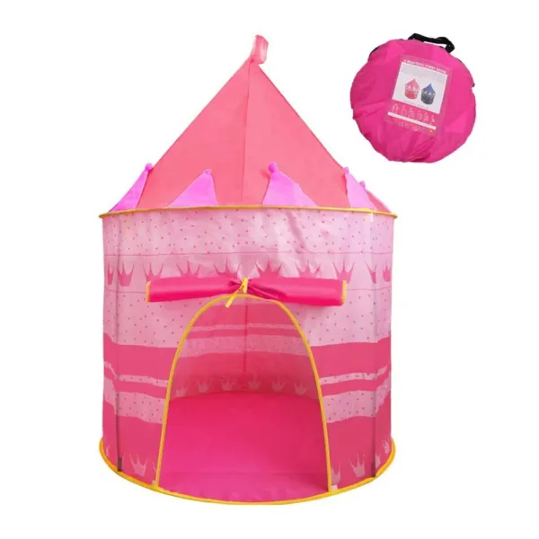 Carpa castillo plegable para niños y niñas