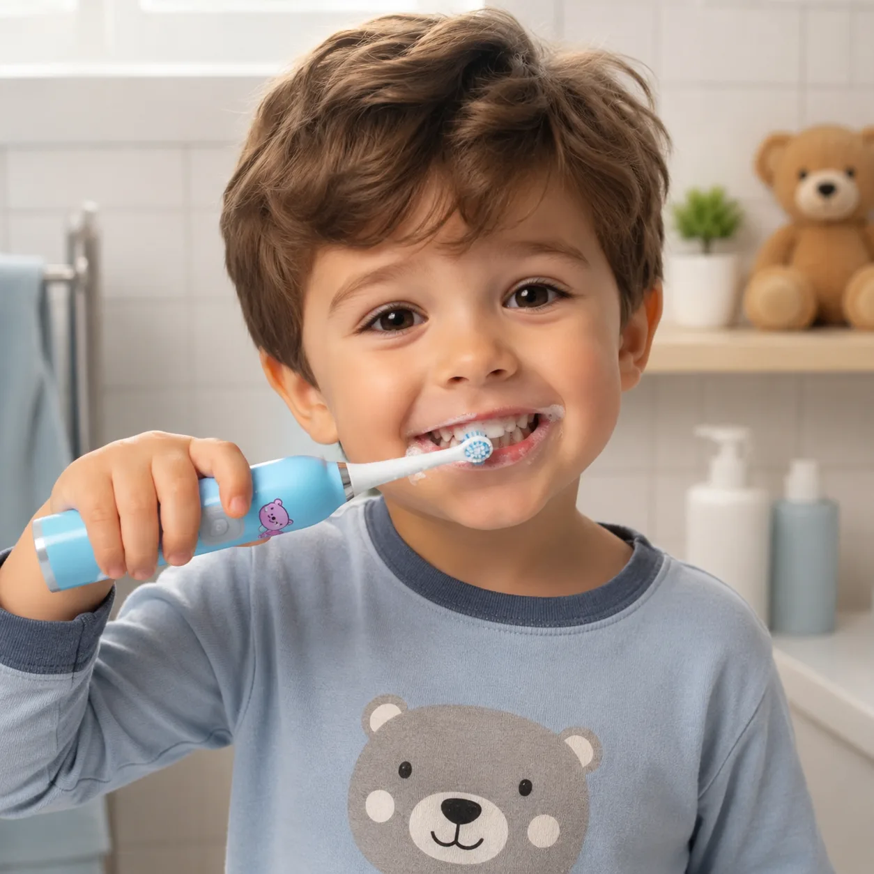 Cepillo de dientes eléctrico para niños