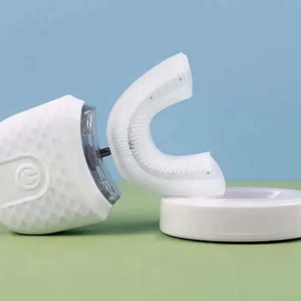 Cepillo dental eléctrico en forma de U