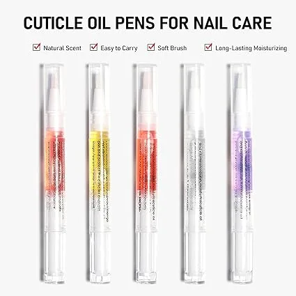 Set de 4 aceites para cutículas en lápiz