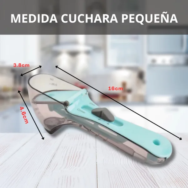 Cucharas medidoras ajustables x2
