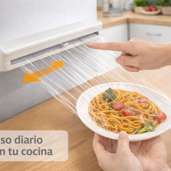 Dispensador de vinipel con cortador e imán