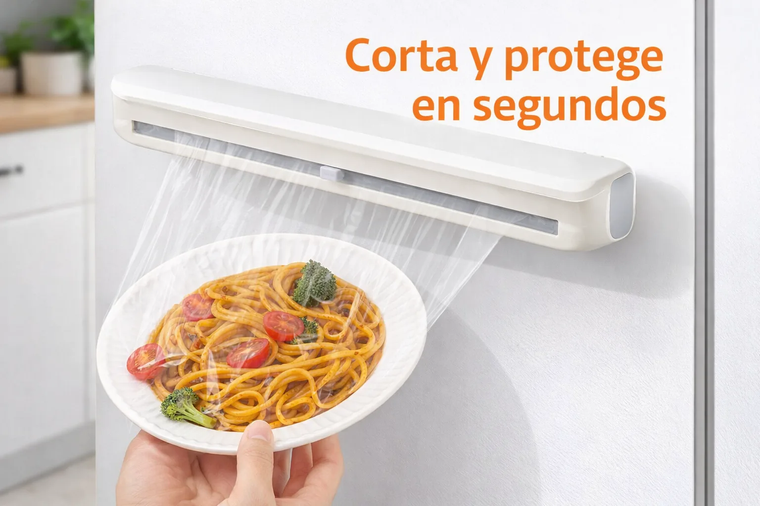 Dispensador de vinipel con cortador e imán