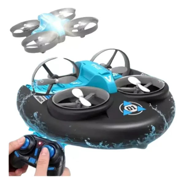 Dron 3 en 1 para aire, agua y tierra