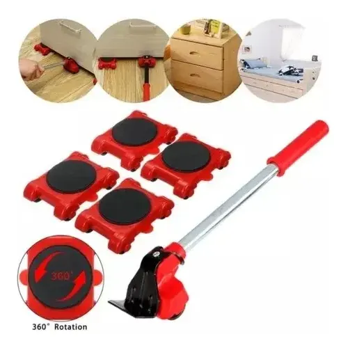 Set para mover muebles pesados con ruedas