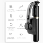 Estabilizador 3 en 1 para celular con trípode