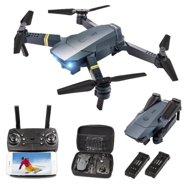 Mini dron plegable con cámara