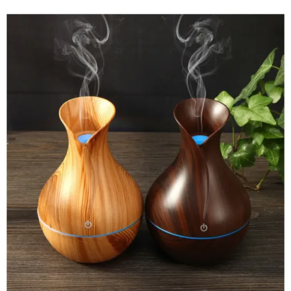 Difusor de aromas con luz LED 130 ml