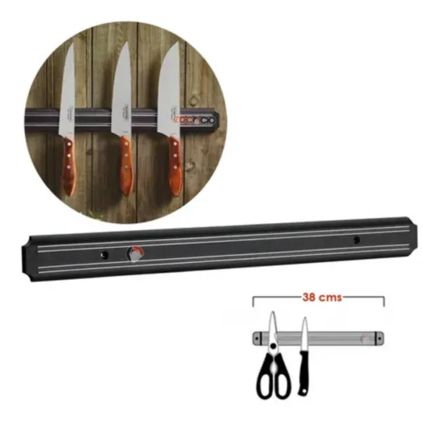 Barra magnética para cuchillos de 38 cm