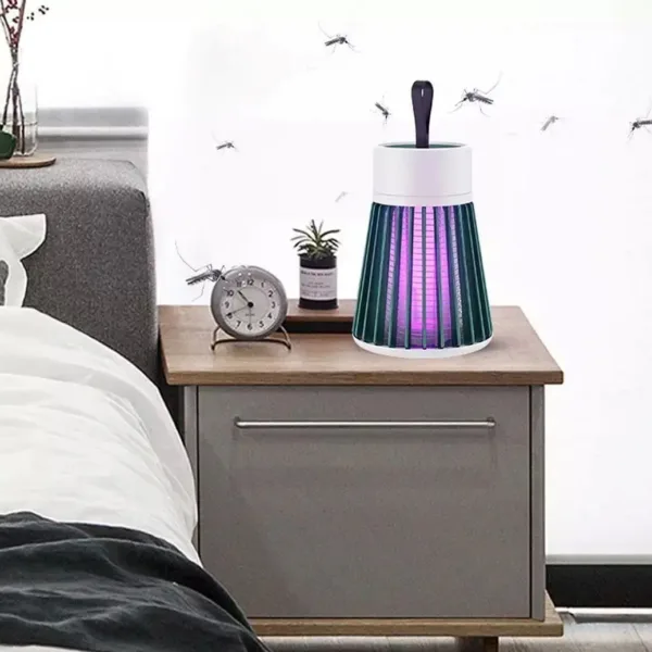 Lámpara atrapa mosquitos eléctrica para el hogar