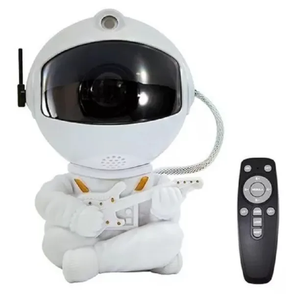 Lámpara proyector de galaxia en forma de astronauta