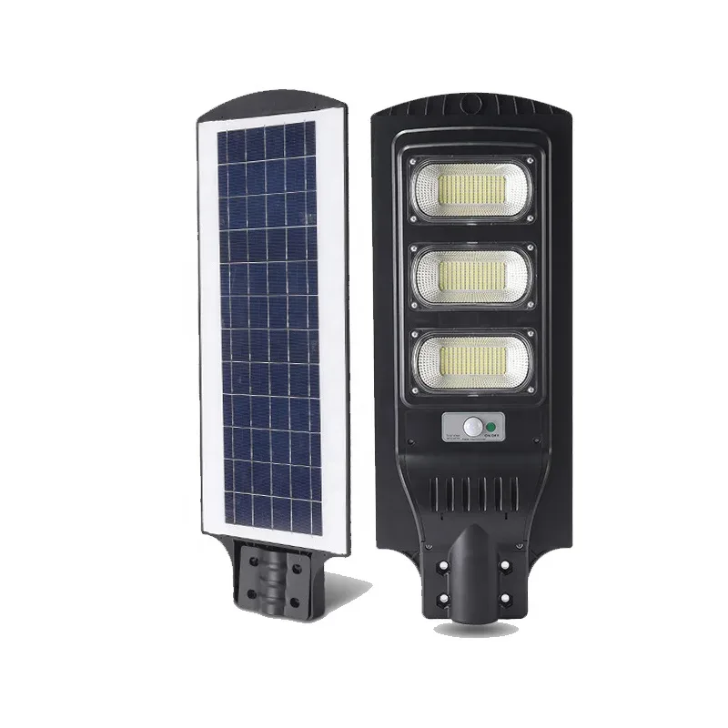 Lámpara solar de poste con control remoto