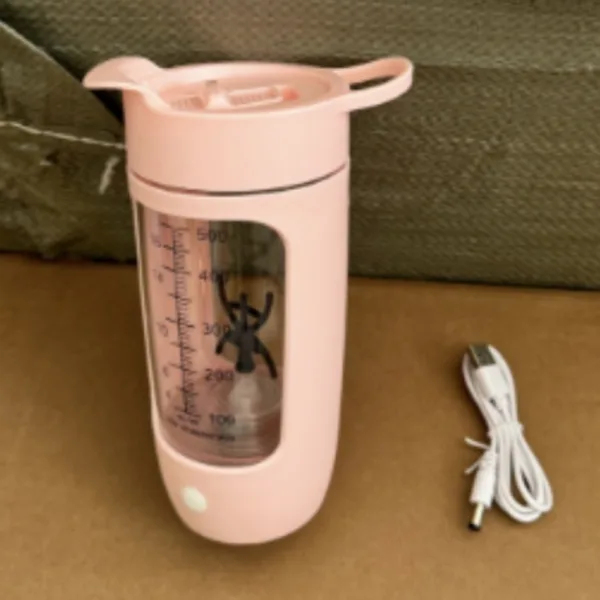 Vaso mezclador eléctrico recargable de 650 ml