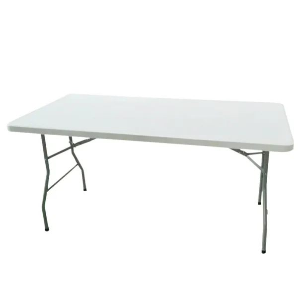 Mesa plegable tipo maletín de 180 cm