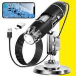 Microscopio digital USB de 50X a 1600X con base