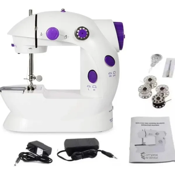 Mini máquina de coser portátil