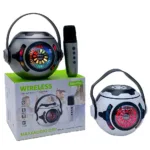 Parlante bluetooth con micrófono para karaoke