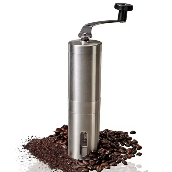 Molino manual para café en acero inoxidable