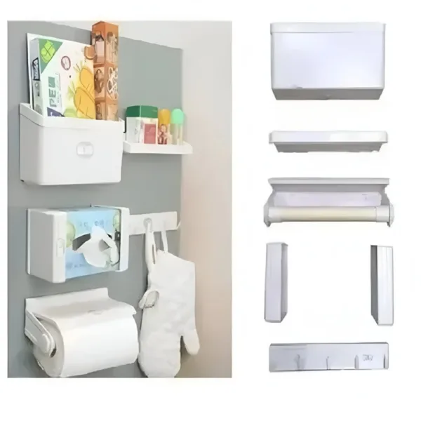 Organizador magnético para nevera x 5 piezas