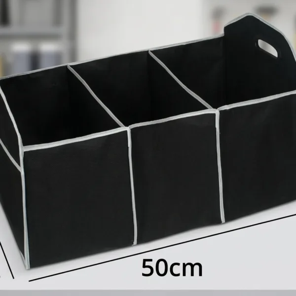 Organizador plegable para el baúl del carro