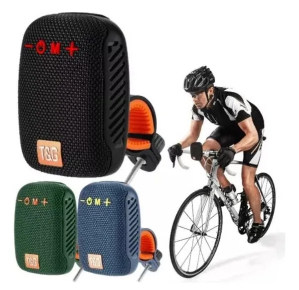 Parlante bluetooth para bicicleta con luz
