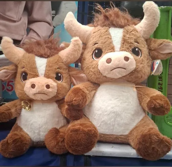 Peluche de toro pequeño