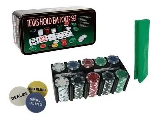 Set de póker de 200 fichas
