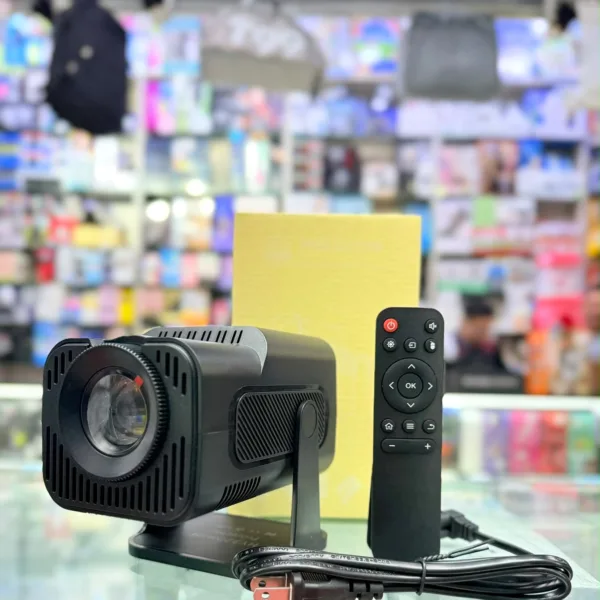 Mini proyector HD giratorio con WiFi y Bluetooth