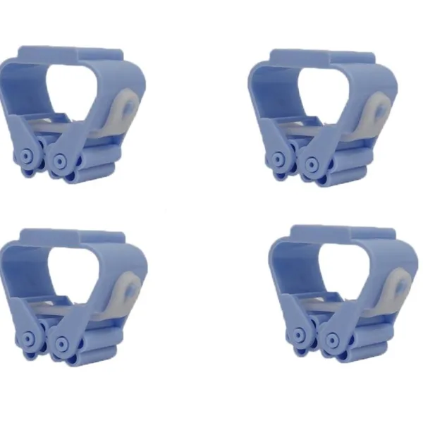 Soportes adhesivos para escoba x 4