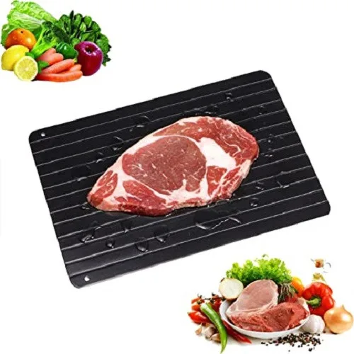 Bandeja para descongelar carne rápido
